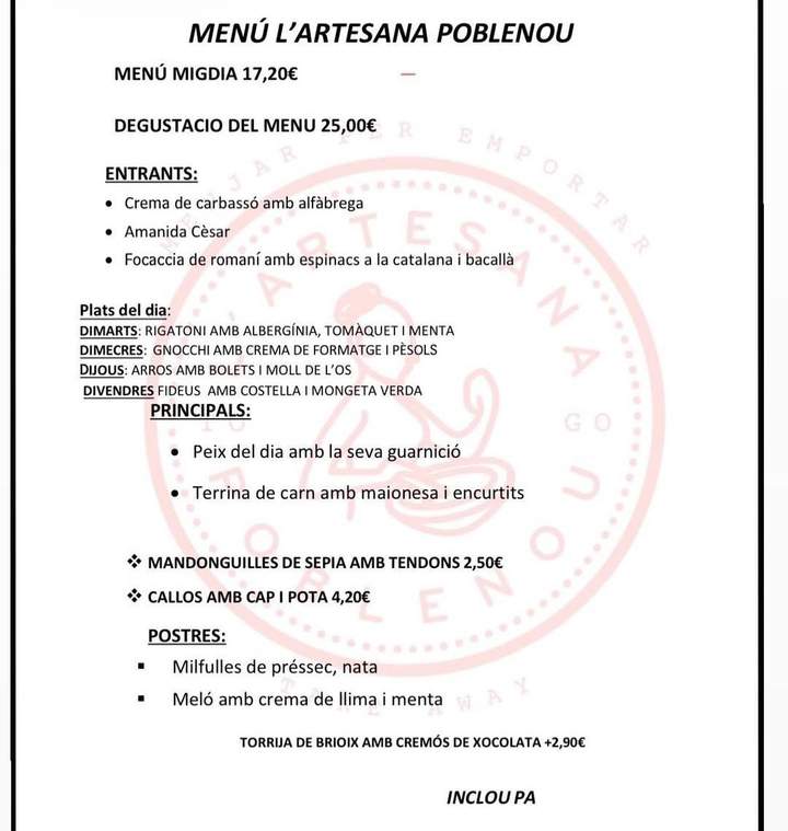L'Artesana Poblenou