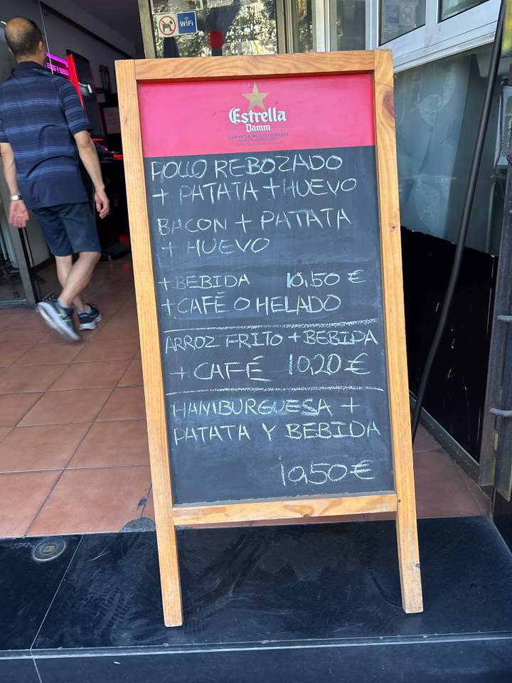 Bar Cafeteria Sort